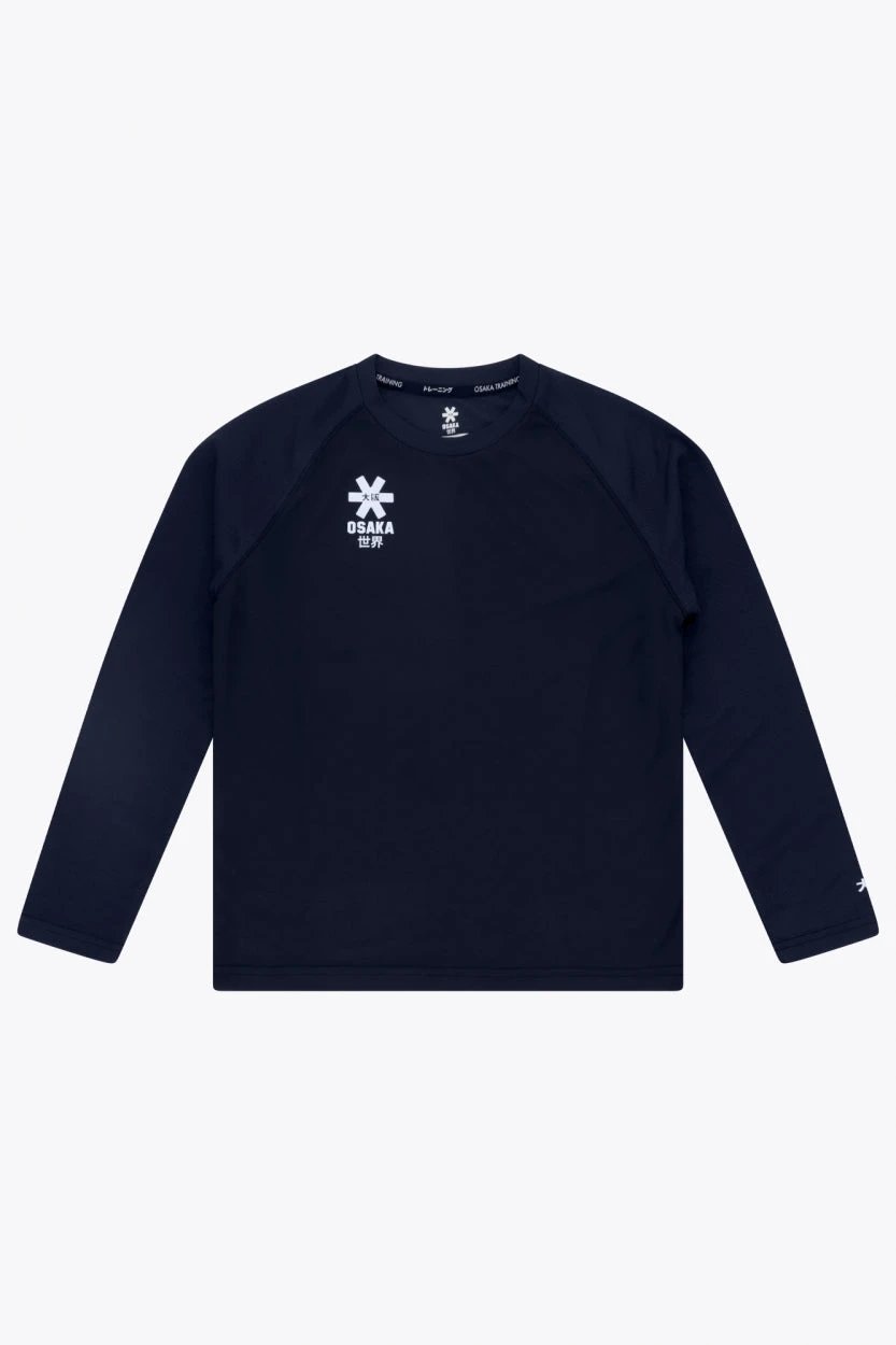 osaka-kids-maglia-training-manica-lunga-navy image 1