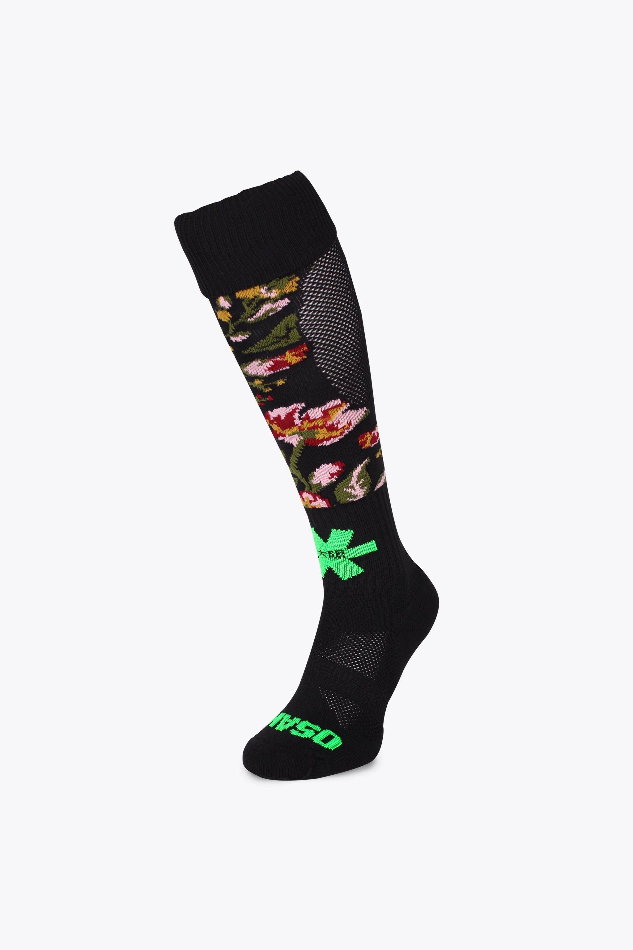 osaka-field-hockey-socks-vintage-flowers-calze-hockey-prato image 1