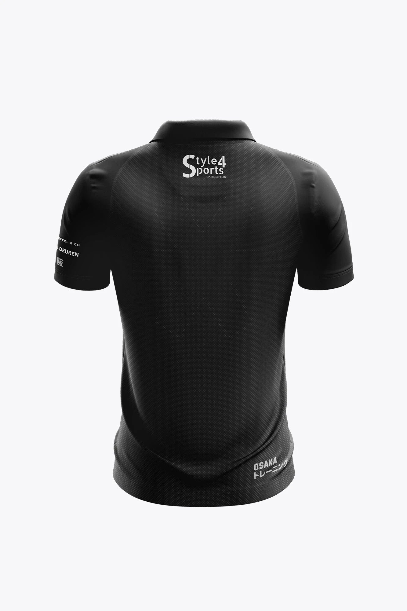 osaka-black-bears-polo-jersey-donna-nero image 2