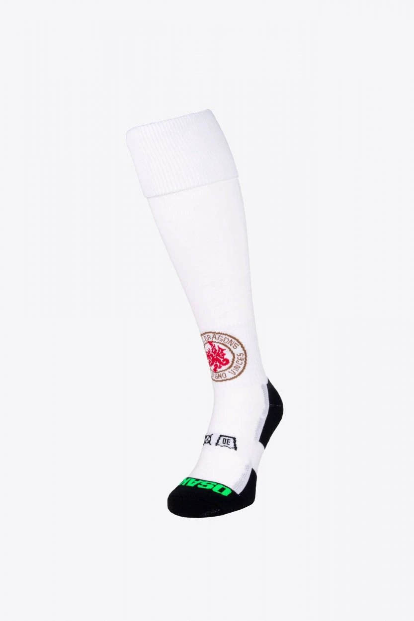 osaka-khc-dragons-field-hockey-socks-retro-edition-white image 1