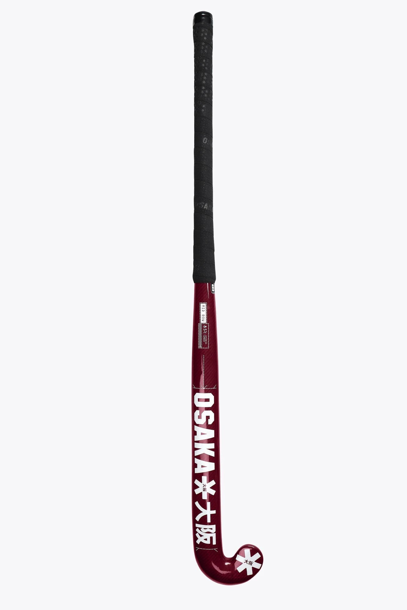 osaka-field-hockey-stick-mid-bow-85-cherry-lacquer image 6