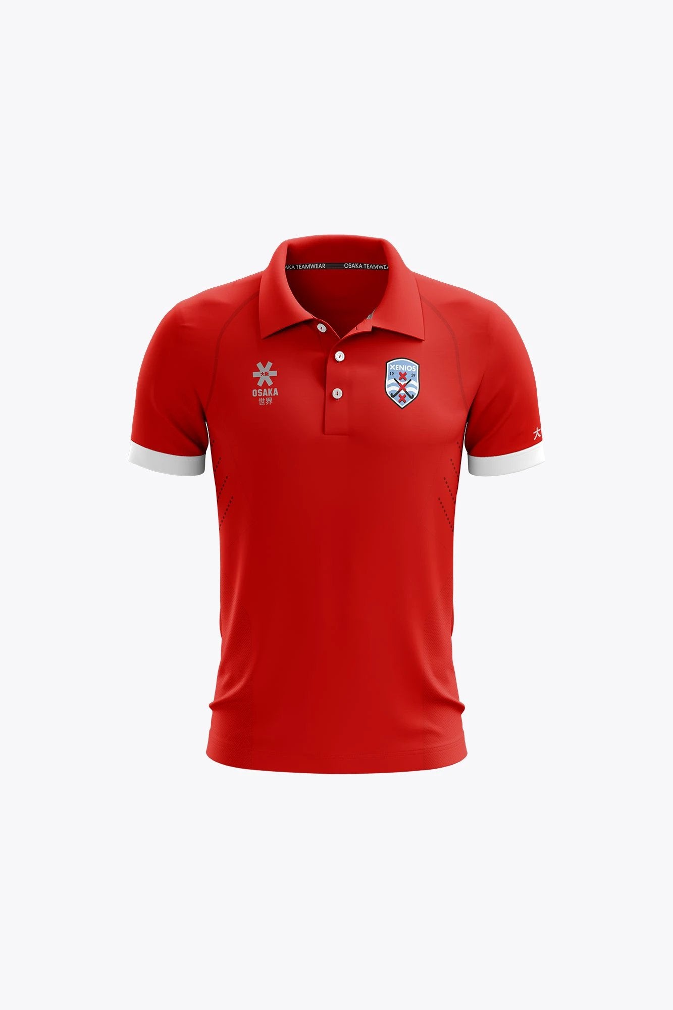 osaka-xenios-deshi-polo-jersey-ragazzi-red image 1