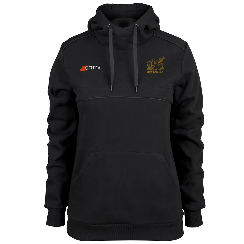 grays-point-hoodie-donna-merton-hc-felpa-cappuccio-nera image 1