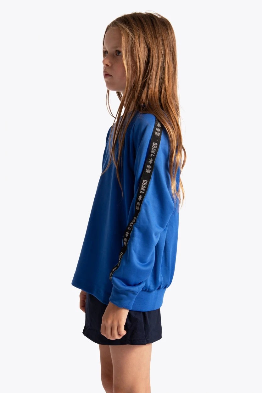 osaka-kids-training-sweater-royal-blue image 5