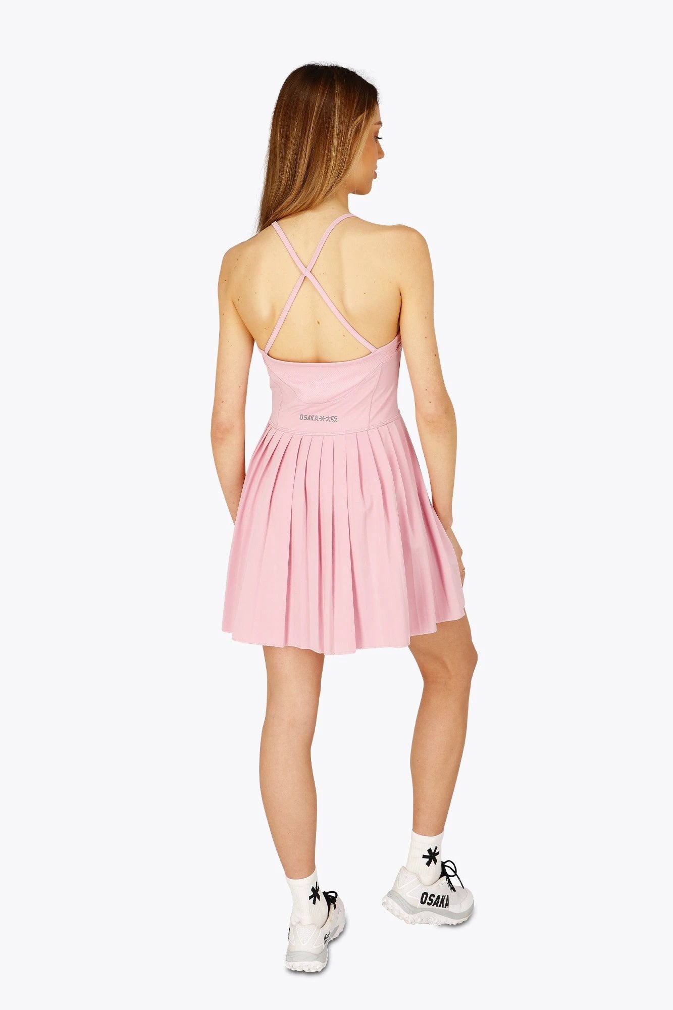 osaka-women-pleated-tech-dress-vestito-sportivo-rosa-fondant image 5