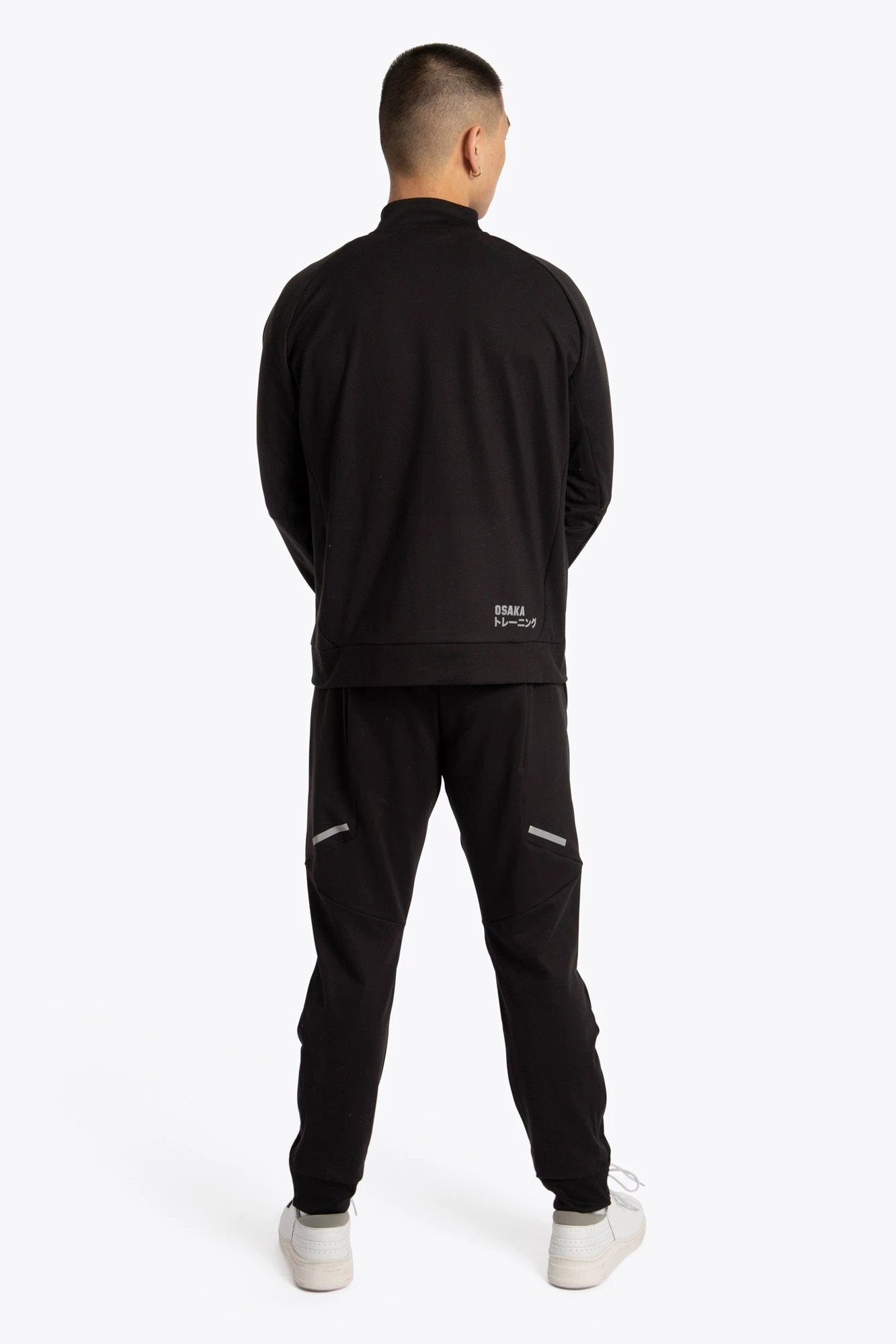 osaka-men-track-top-giacca-tuta-full-zip-black image 6