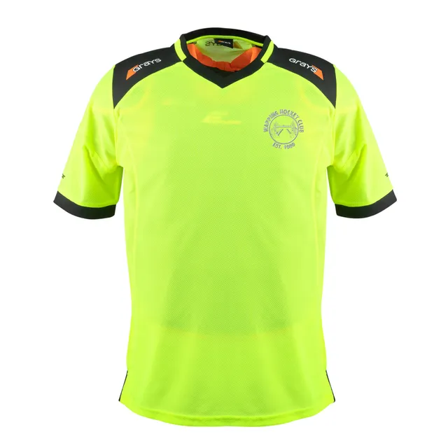 grays-elite-pro-gk-smock-s-s-senior-wapping-hc-giallo-fluo image 1