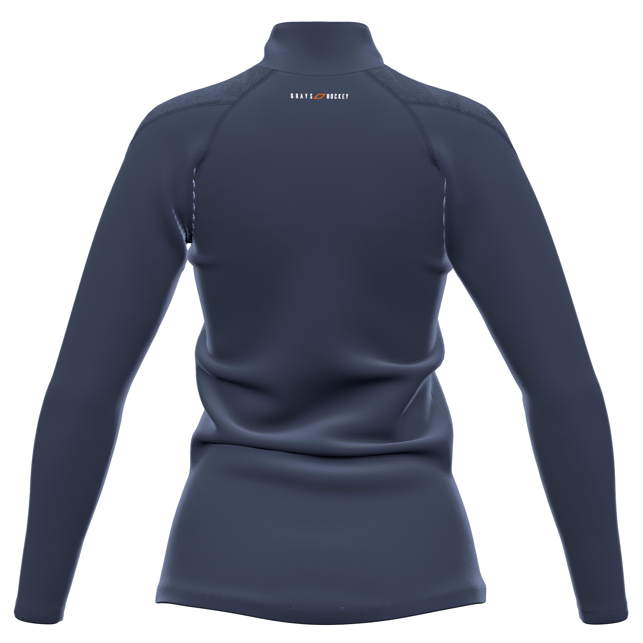 grays-performance-pile-donna-1-4-zip-con-collo-alto-nero image 8