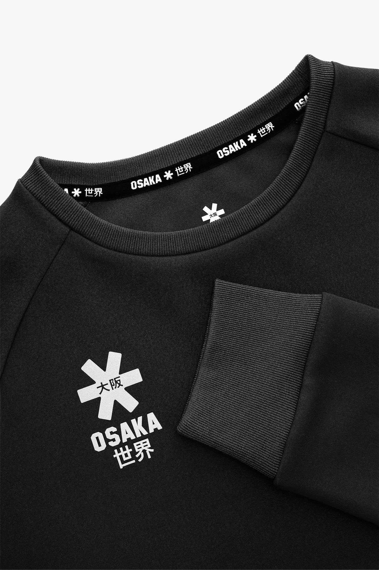 osaka-kids-training-sweater-pro-nero-felpa-allenamento-bambino image 3
