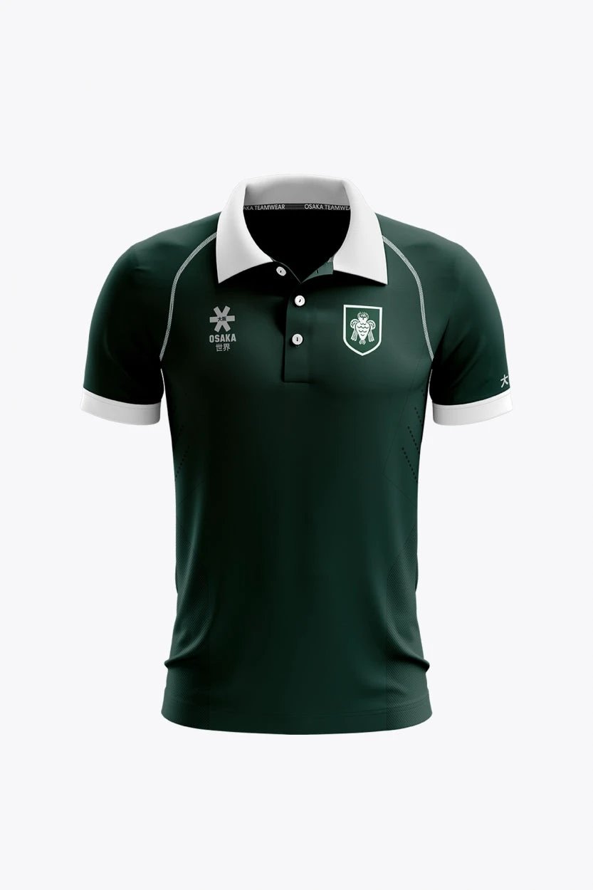osaka-uhlenhorst-polo-donna-retro-edition-verde-scuro image 1