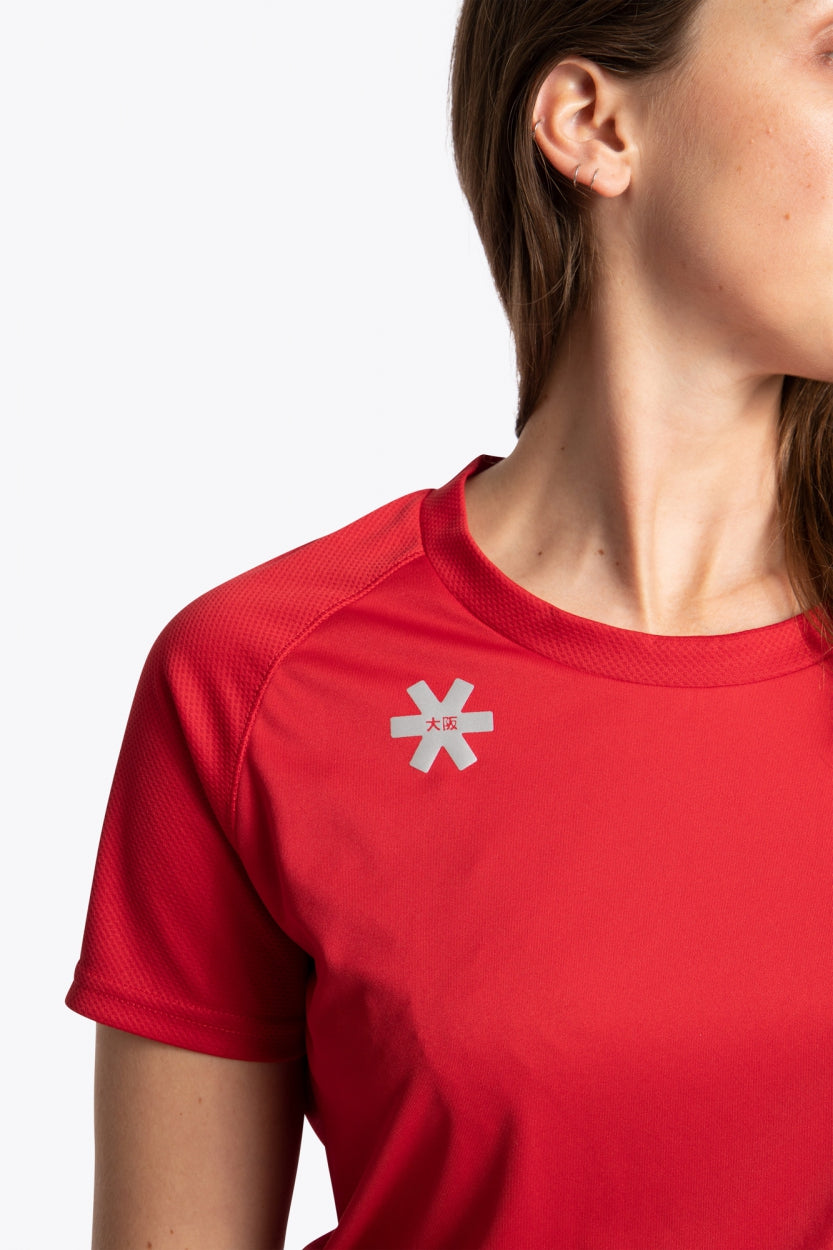 osaka-women-training-tee-red-maglia-training-donna image 7