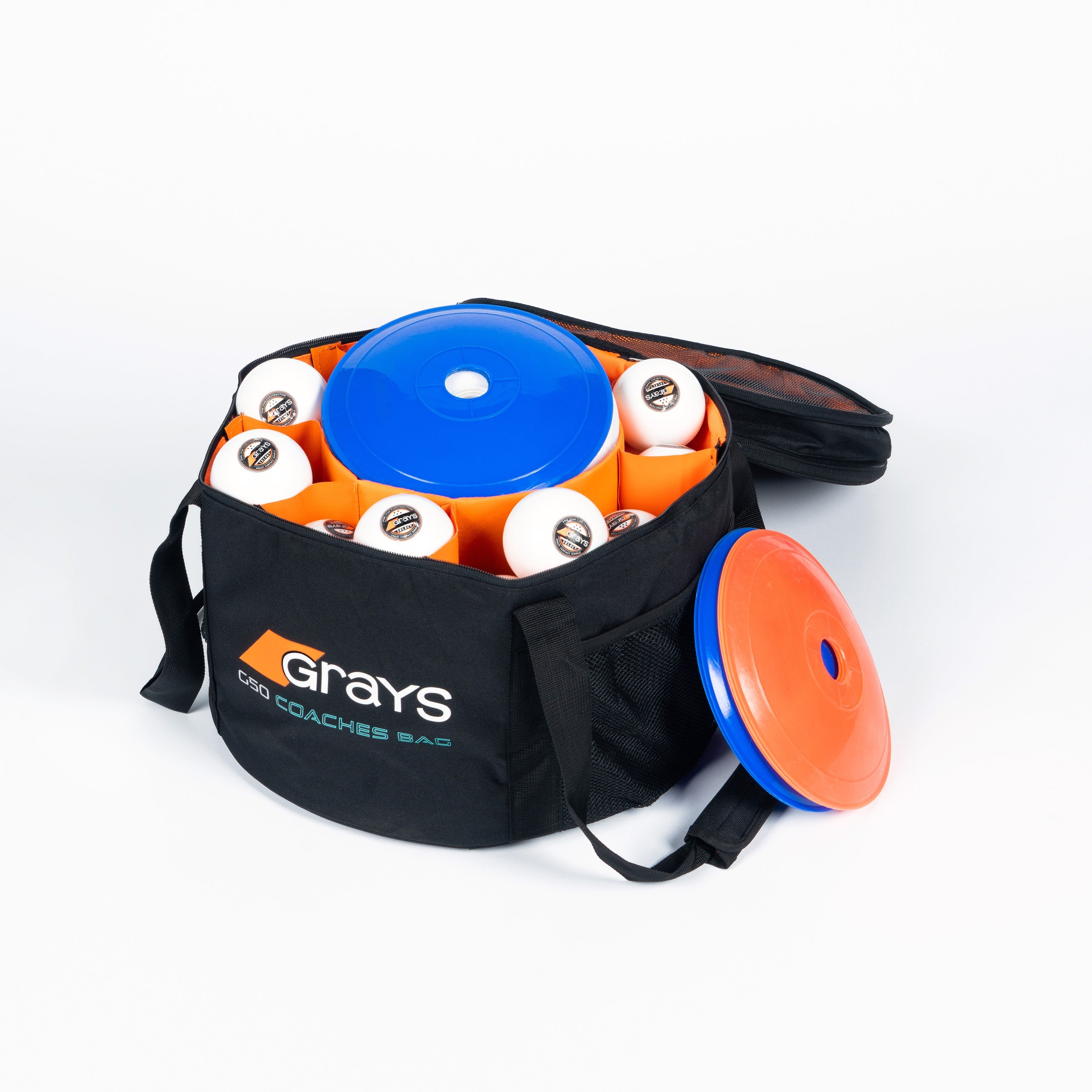 grays-deluxe-ball-carrier-borsa-portapalline-48-palline-nero-arancione image 2
