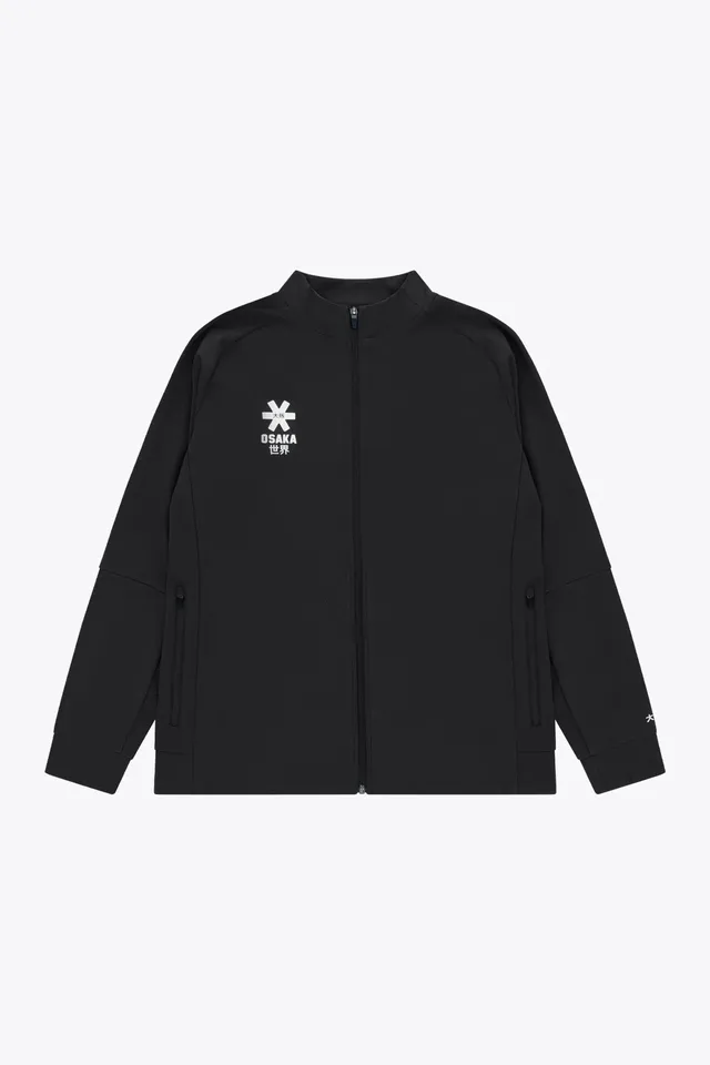 osaka-men-track-top-giacca-tuta-full-zip-black image 1
