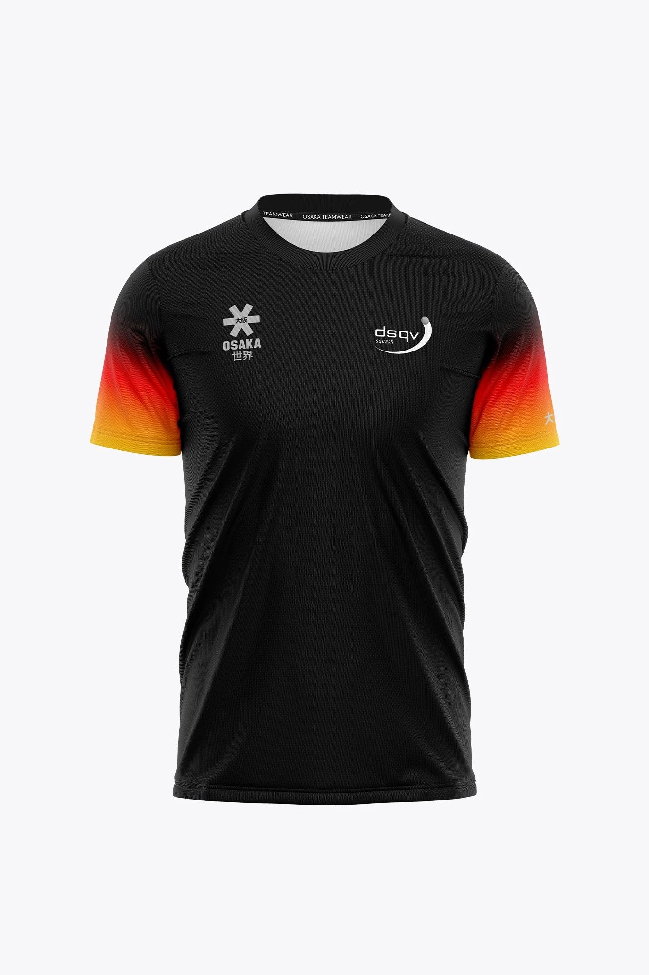 osaka-official-germany-women-mesh-tee-maglia-donna-nero image 1