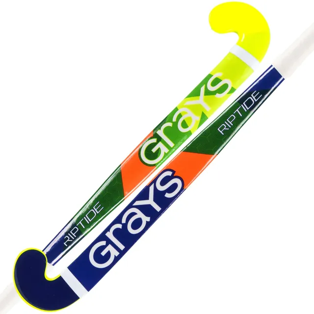 grays-riptide-ultrabow-junior-mazza-hockey-prato-yellow-blue image 1