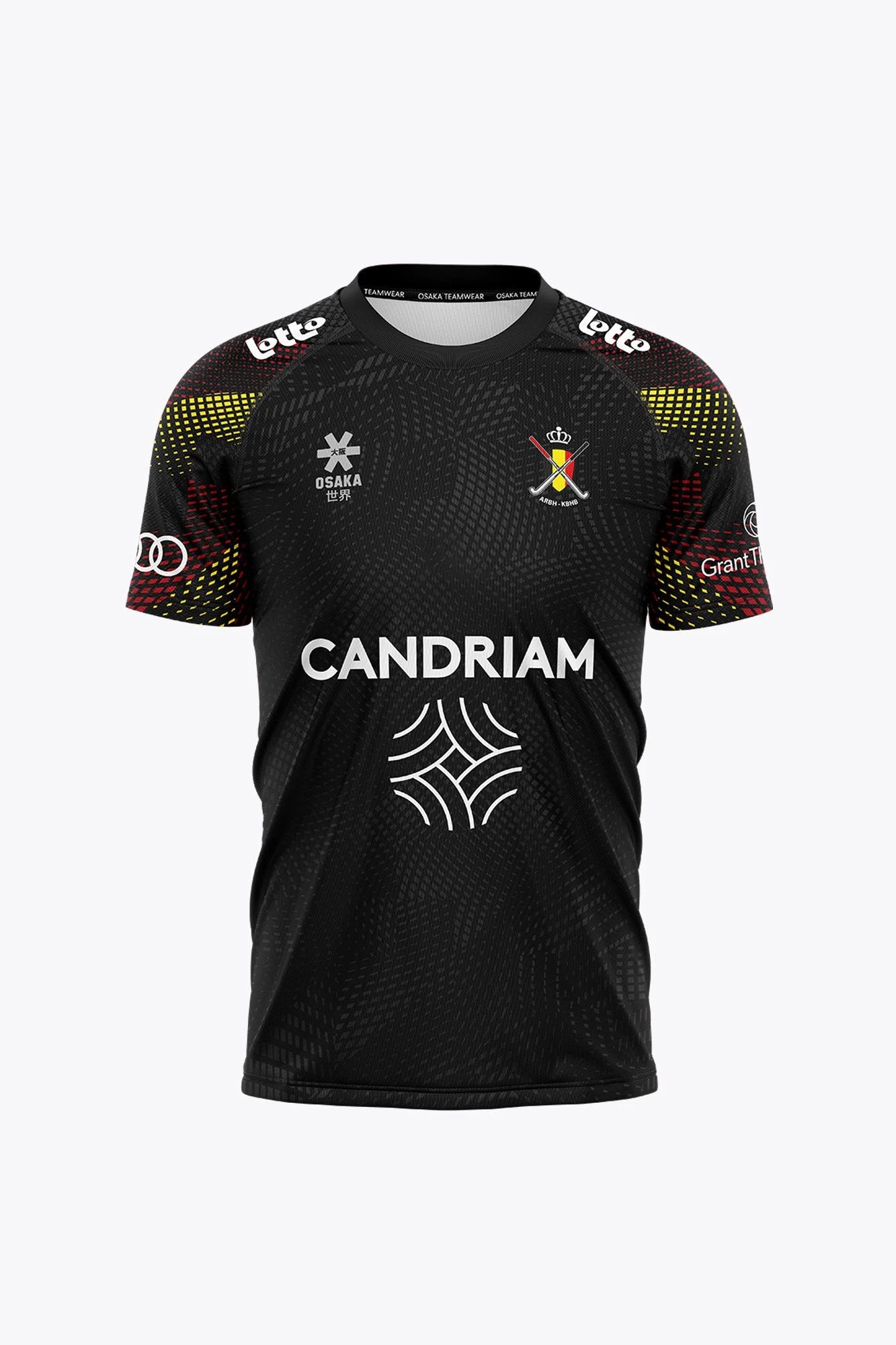 osaka-belgium-training-tee-uomo-black image 1