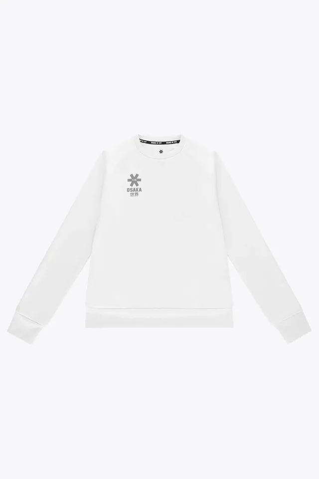 osaka-women-training-sweater-pro-felpa-allenamento-donna-bianco image 1