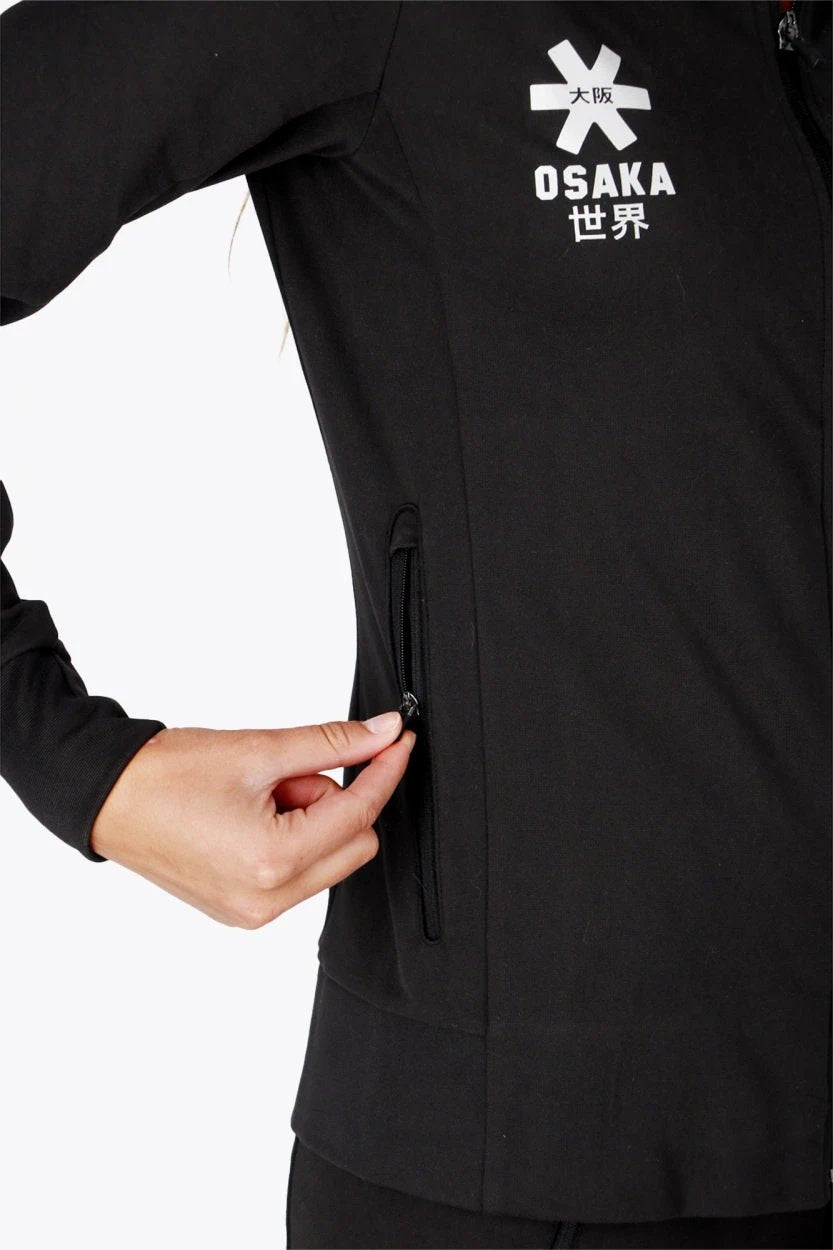 osaka-women-track-top-giacca-full-zip-black image 8