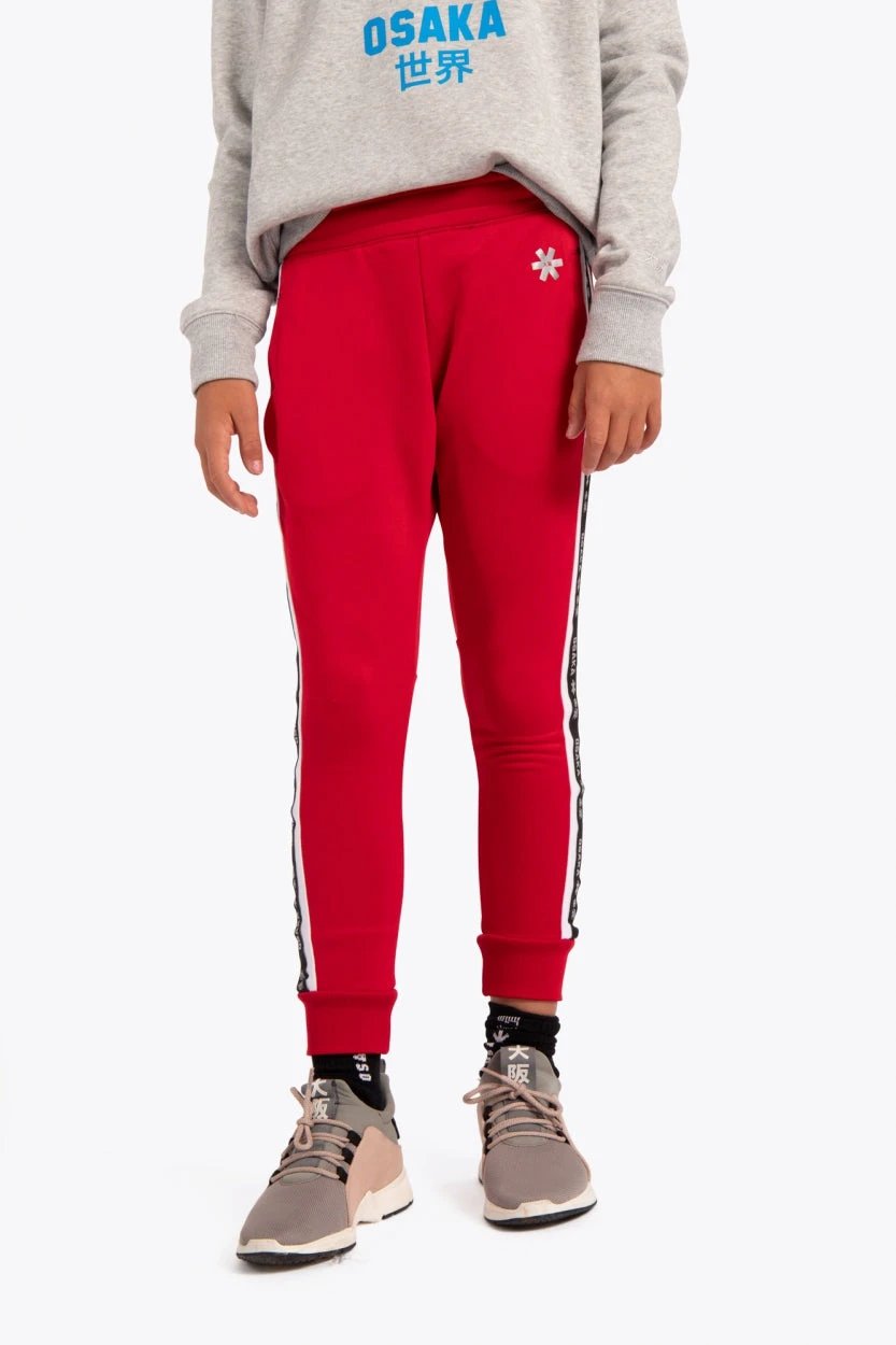 osaka-pantaloni-tuta-training-bambino-rosso image 1