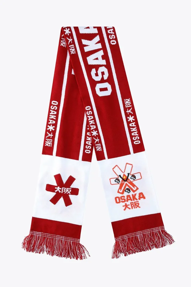 linkebeek-fan-scarf-sciarpa-tifoso-hockey-red image 1