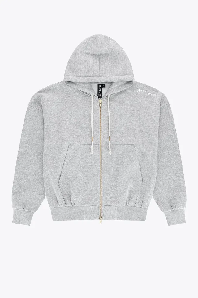 osaka-men-full-zip-hoodie-heather-grey image 1