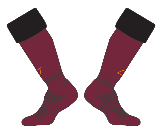 grays-g650-socks-senior-maroon-black-oxford-hawks-hc image 1