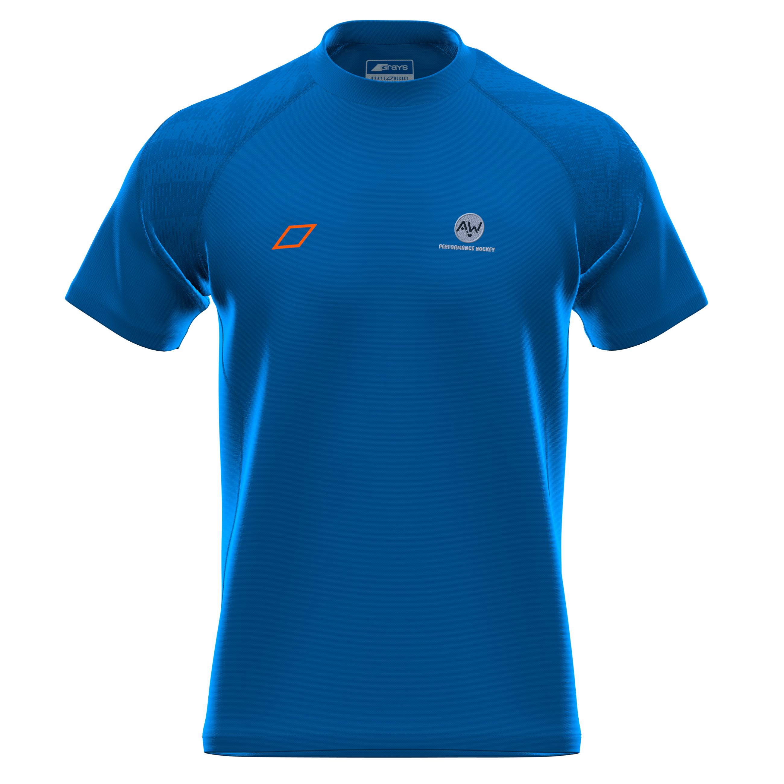 grays-gts-maglia-training-hockey-senior-royal-manica-corta image 1