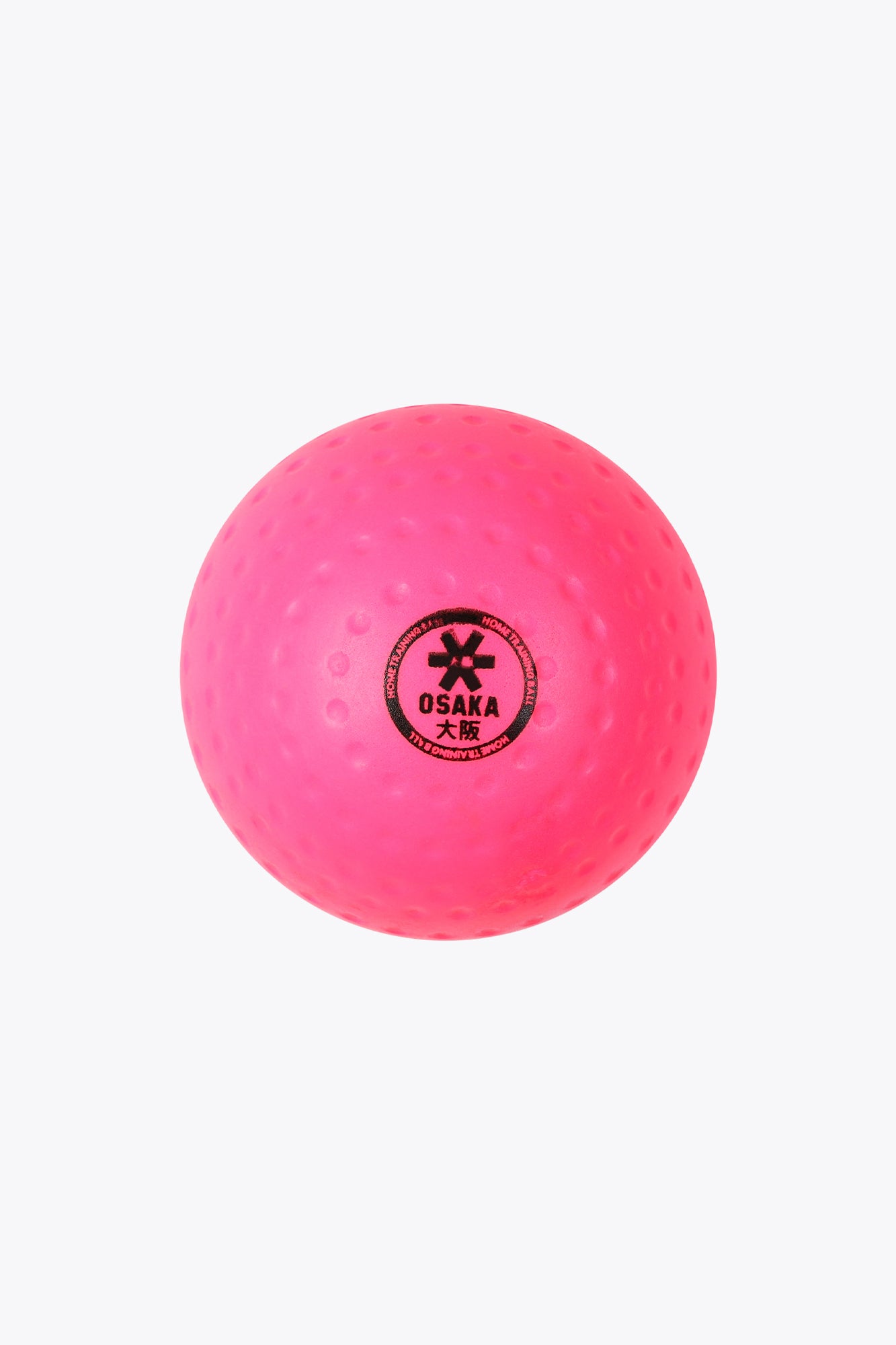 osaka-hockey-home-training-ball-dimple-fluo-pink-pallina-allenamento image 2