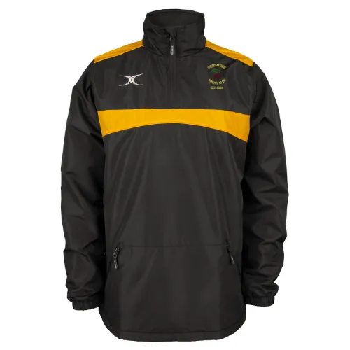 grays-pershore-hc-photon-giacca-1-4-zip-bambino-nero-oro image 1