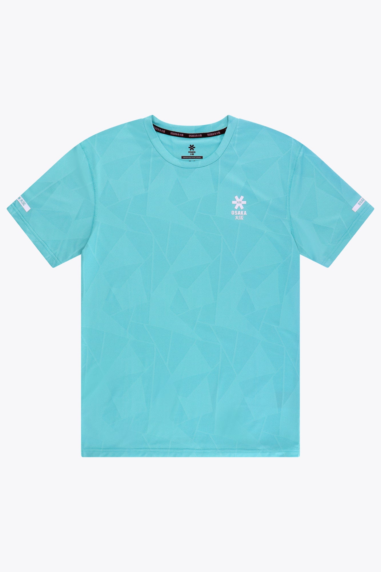 osaka-men-training-tee-mesh-manica-corta-aquatic-blue image 1