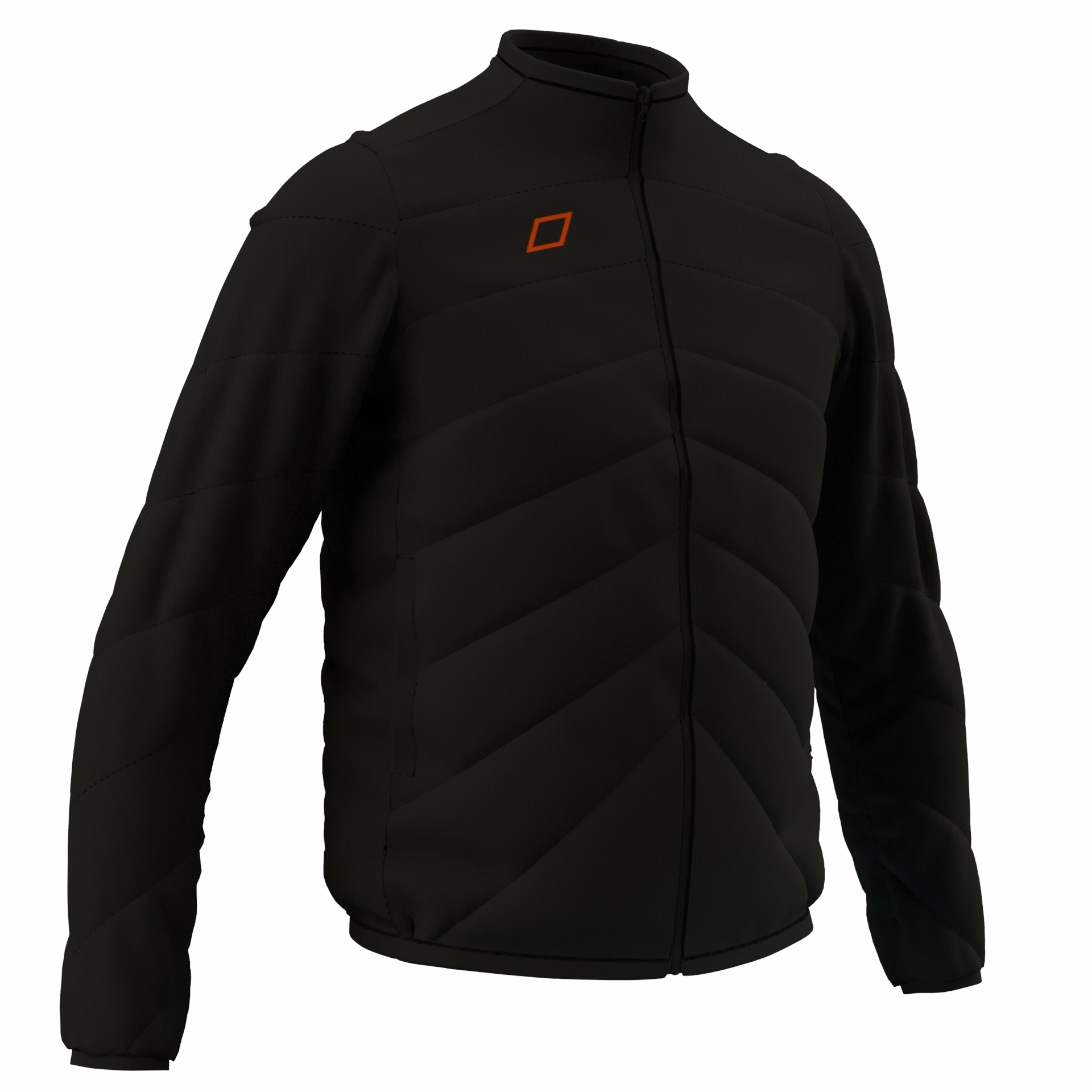 grays-performance-full-zip-jacket-giacca-imbottita-hockey-prato-nero-navy image 4