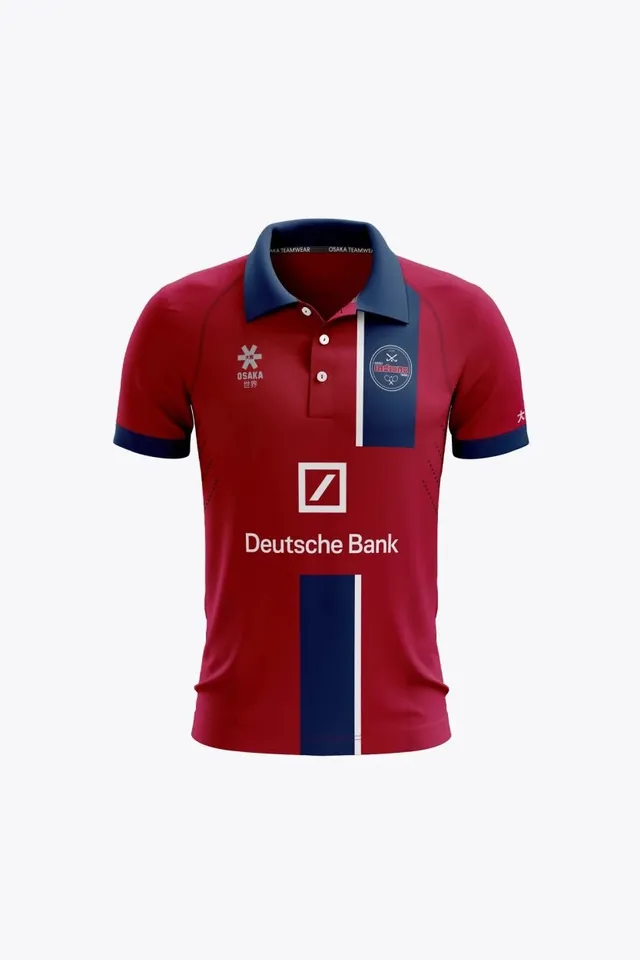 osaka-indiana-kids-polo-jersey-retro-edition-polo-bambino-red image 1