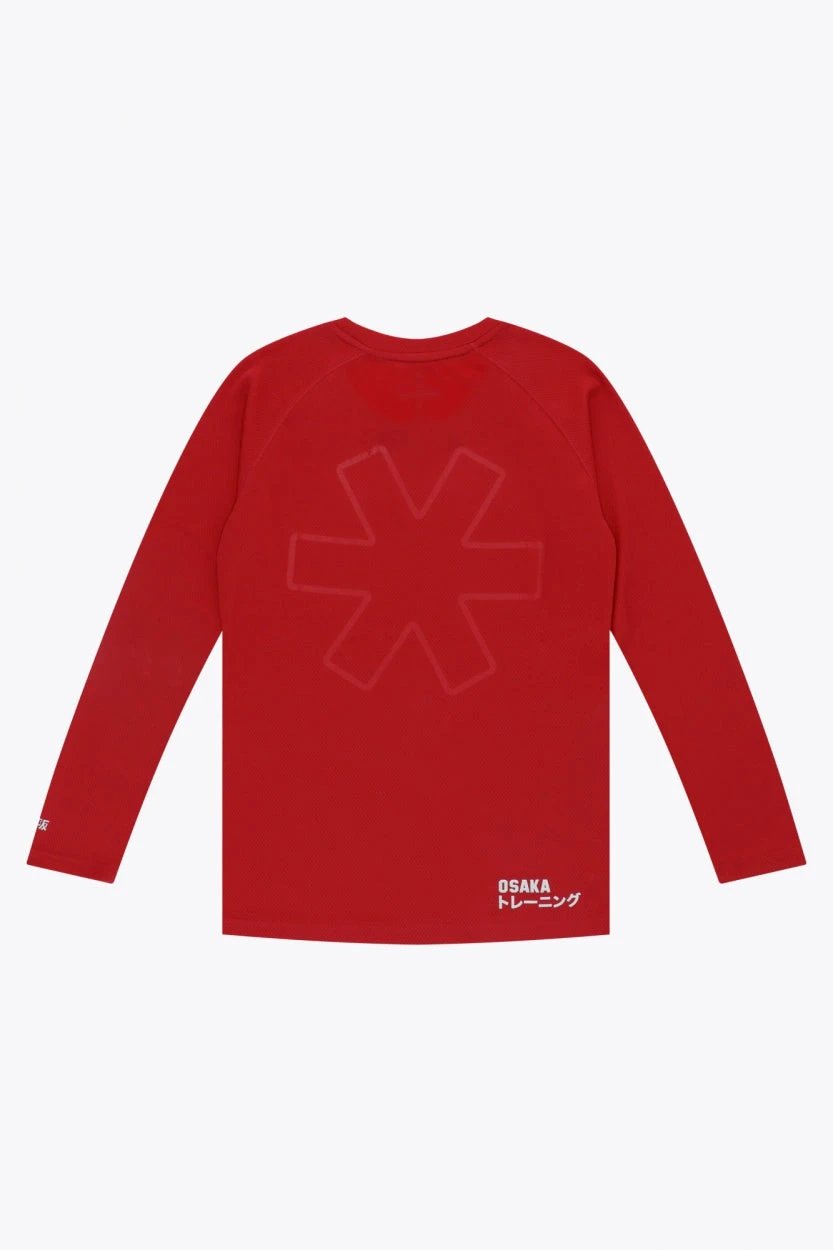 osaka-women-training-tee-long-sleeve-maglia-allenamento-manica-lunga-donna-red image 2