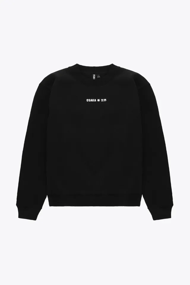osaka-unisex-sweater-signature-black image 1