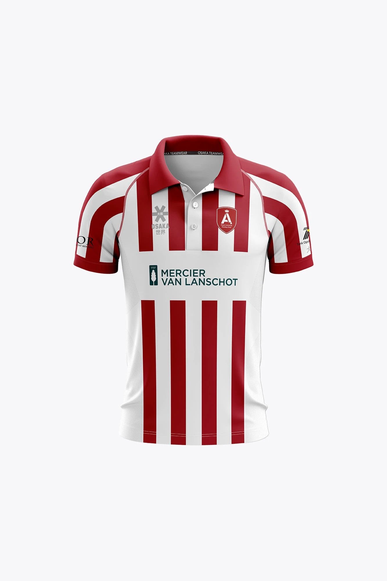 osaka-rahc-polo-jersey-bambino-rosso-bianco image 1