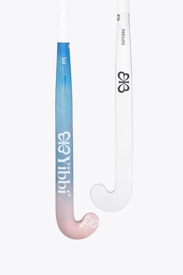 yibbi-field-hockey-stick-mid-bow-gf-blue-pastel-pink image 1