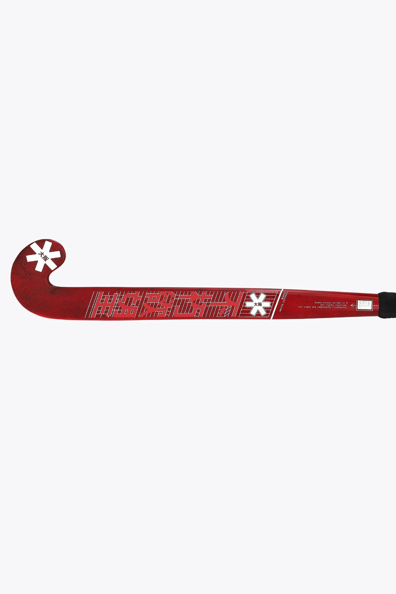 osaka-low-bow-advanced-85-pompeian-red-mazza-hockey-prato-85-carbonio image 5