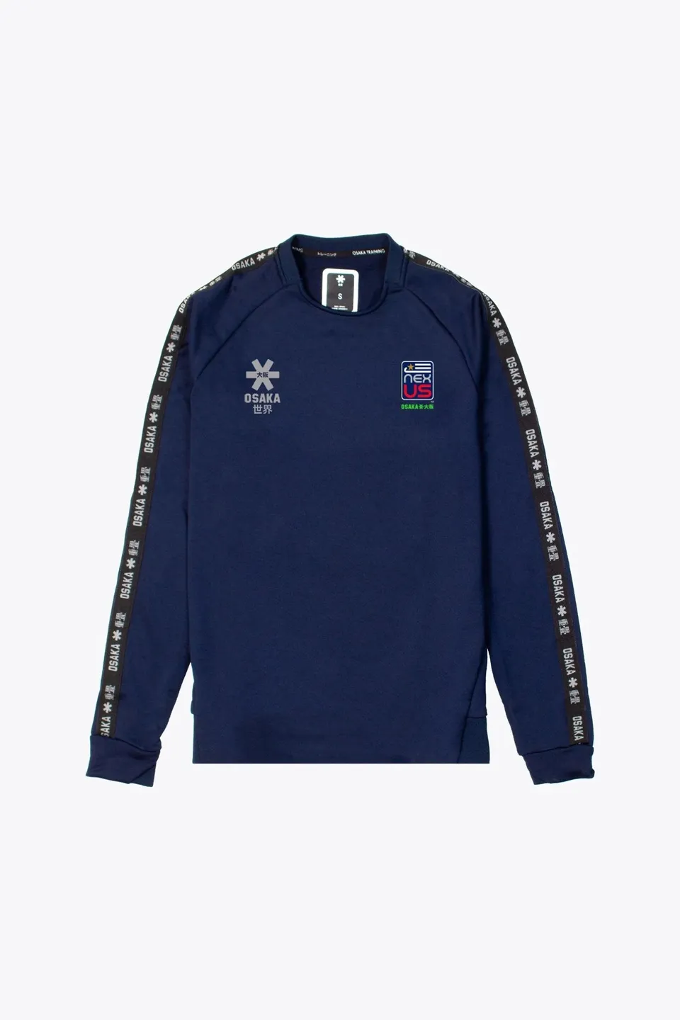 osaka-x-nexus-women-training-sweater-felpa-allenamento-donna-navy image 1