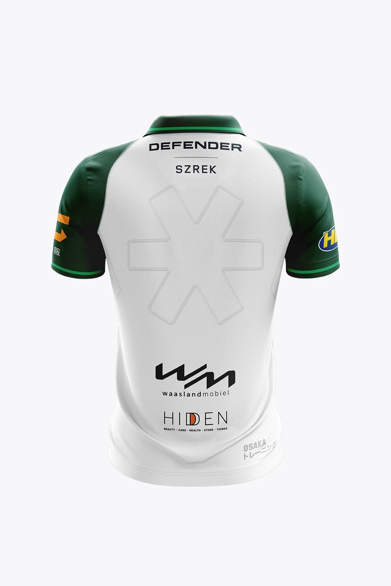 osaka-temse-men-polo-jersey-polo-uomo-bianco-verde-scuro image 2