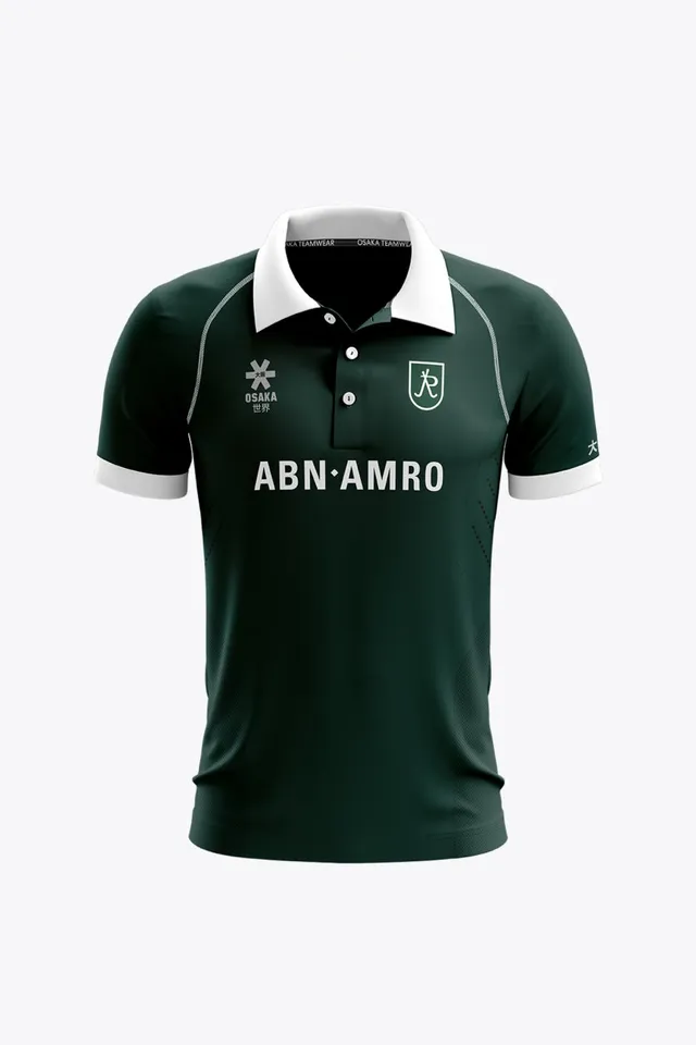 osaka-hc-rotterdam-polo-jersey-donna-retro-edition-verde-scuro image 1