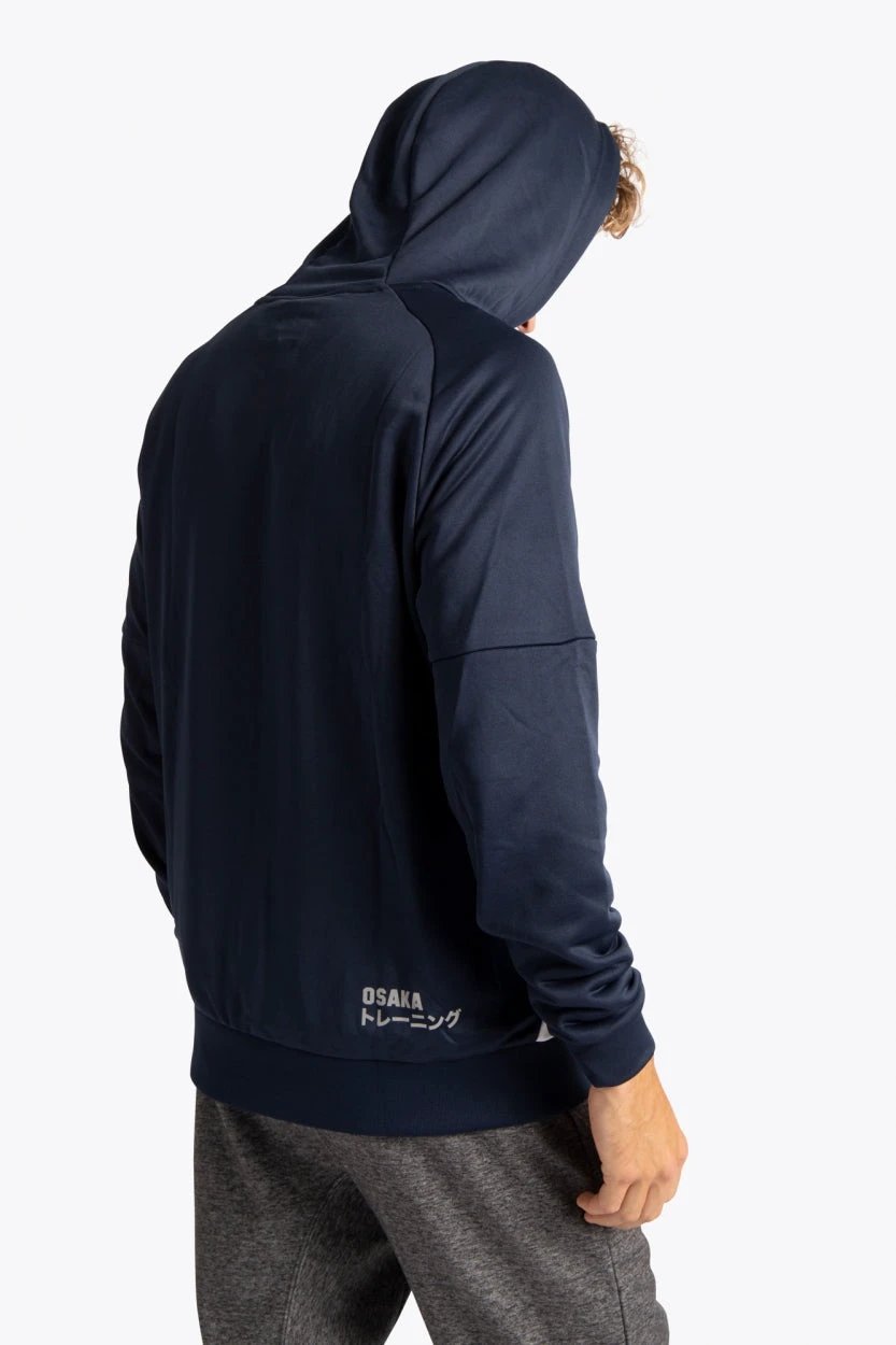 osaka-men-training-zip-hoodie-blu-navy-felpa-con-zip image 4
