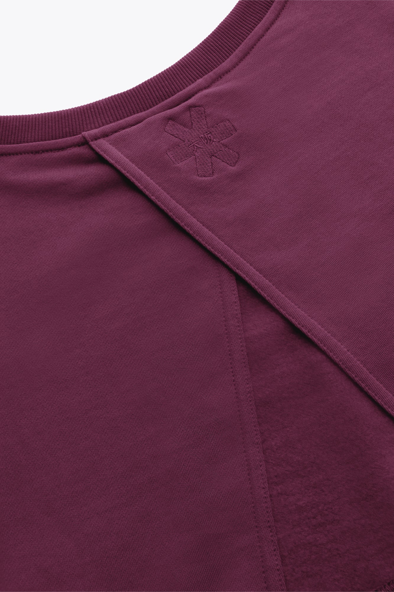 osaka-felpa-crossed-back-sweater-donna-cherry-lacquer image 3