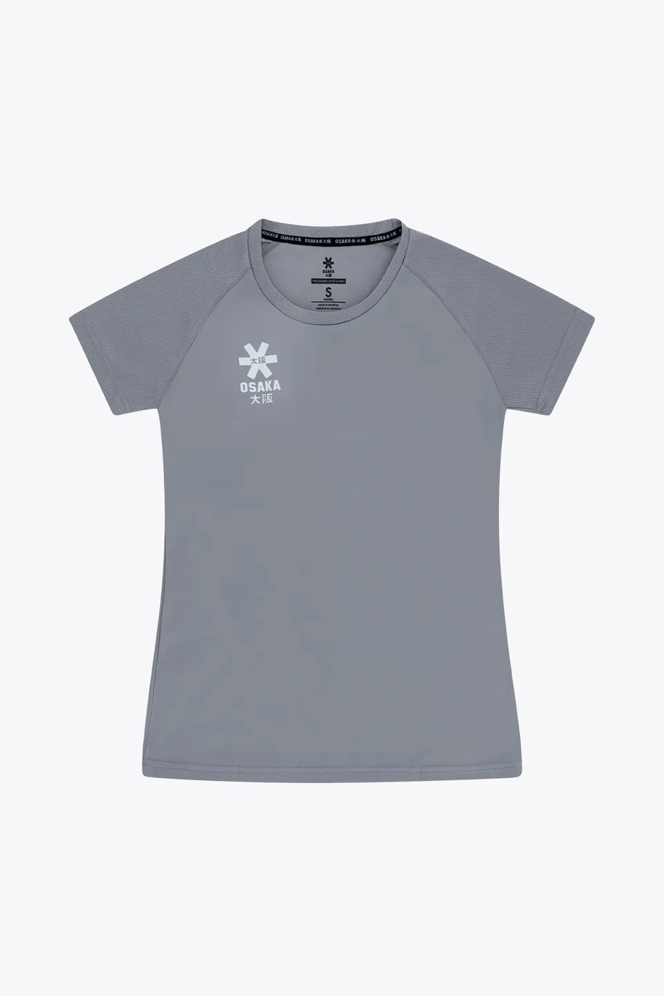 osaka-training-tee-donna-maglia-grigio-chiaro image 1