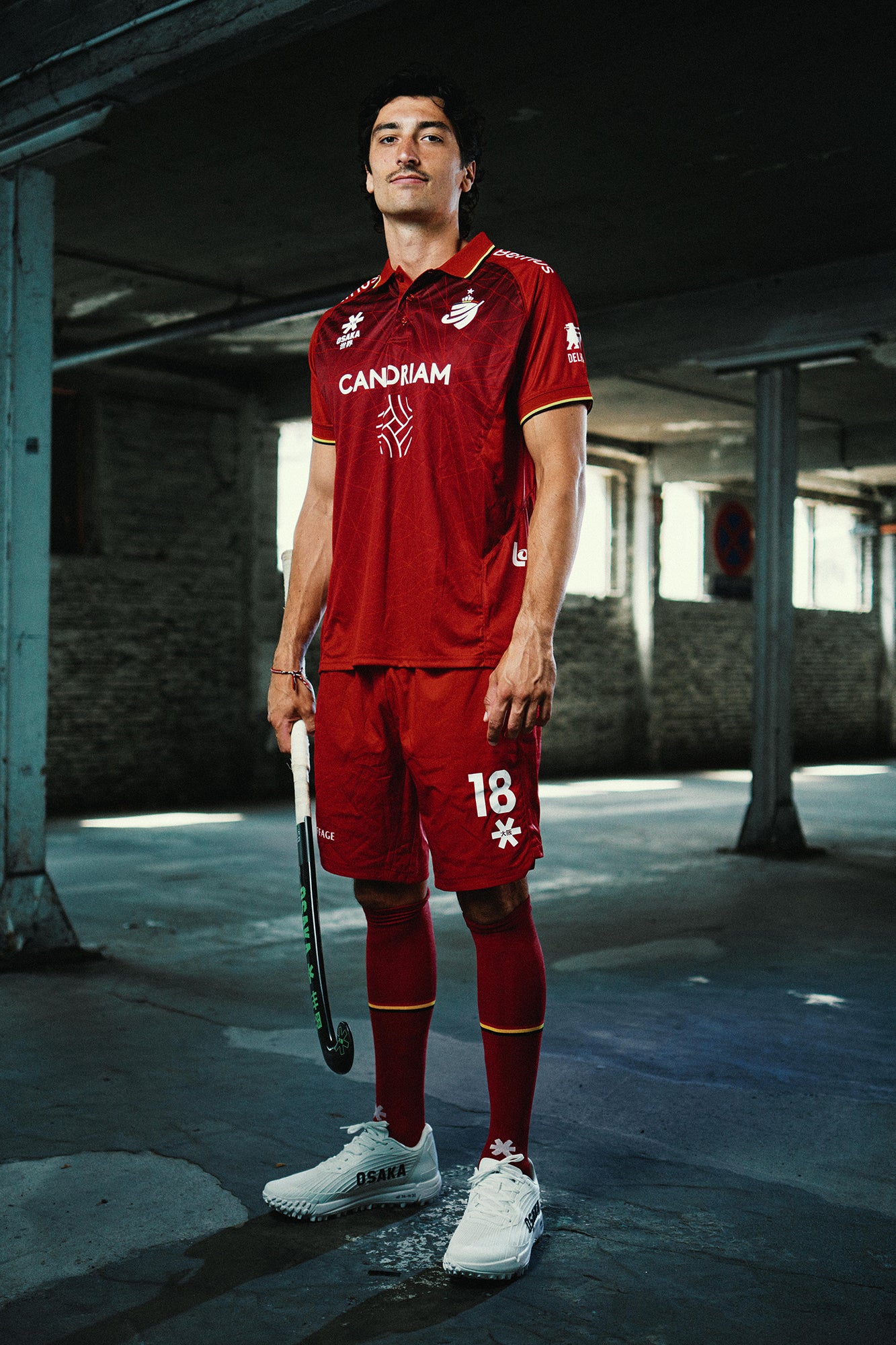 osaka-official-belgium-men-short-2026-edition-rosso image 2