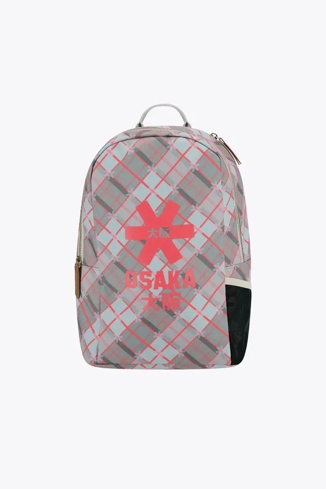 osaka-kids-backpack-sports-compact-tartan-zaino-hockey-junior image 1