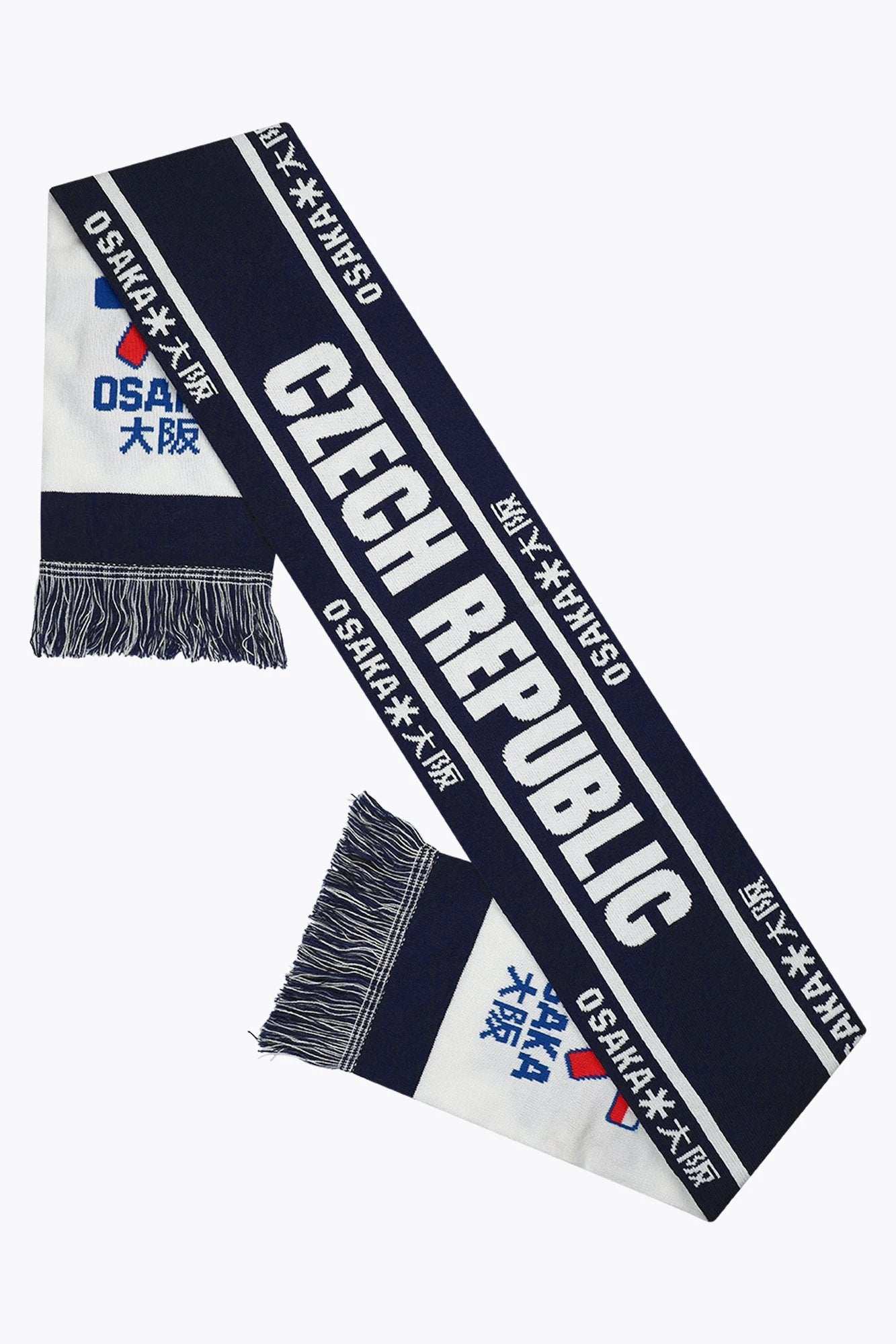 osaka-czech-fan-scarf-sciarpa-tifoso-navy image 2
