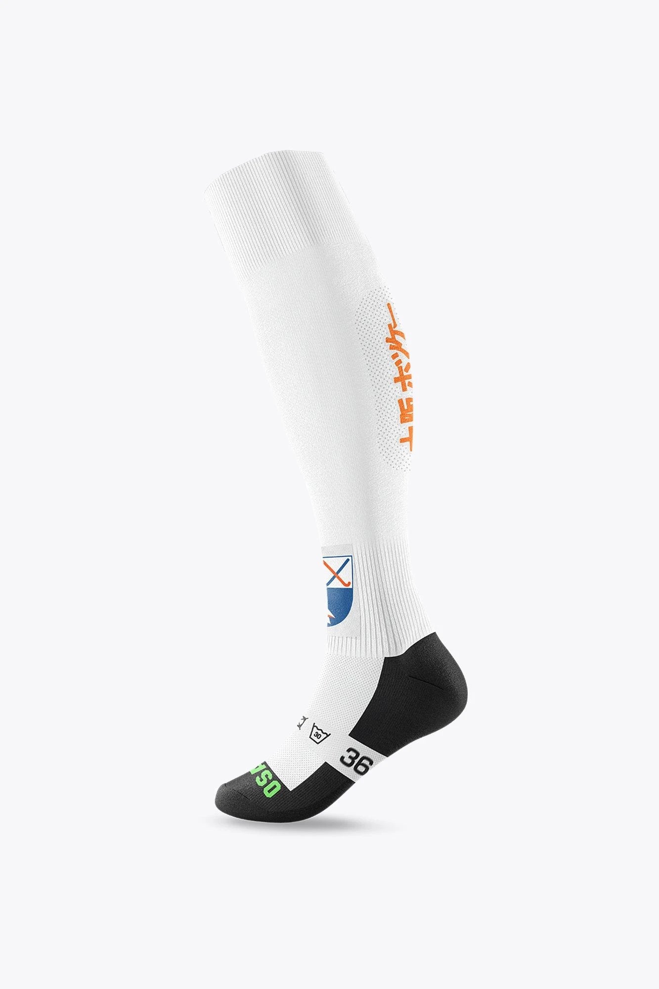 osaka-hc-bloemendaal-field-hockey-socks-white image 2