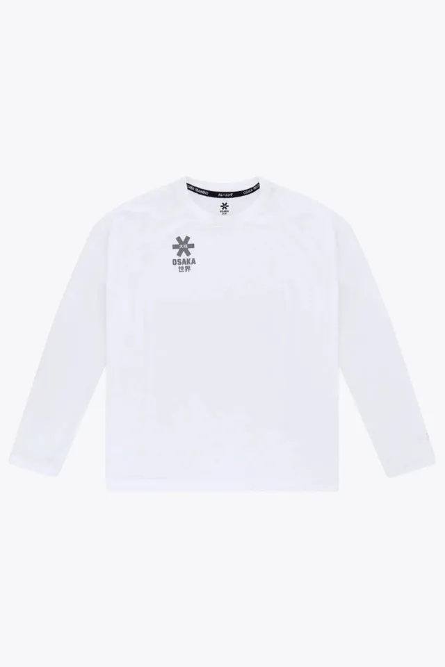 osaka-kids-training-tee-long-sleeve-white image 1
