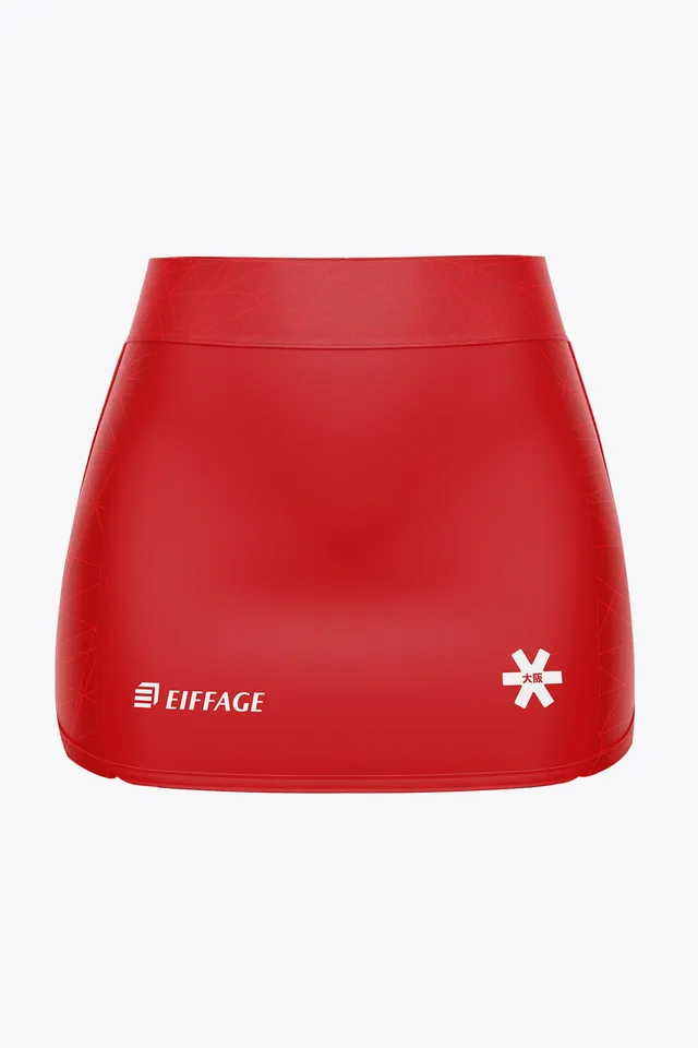 osaka-gonna-pantaloncino-skort-belgio-donna-2026-rosso image 1