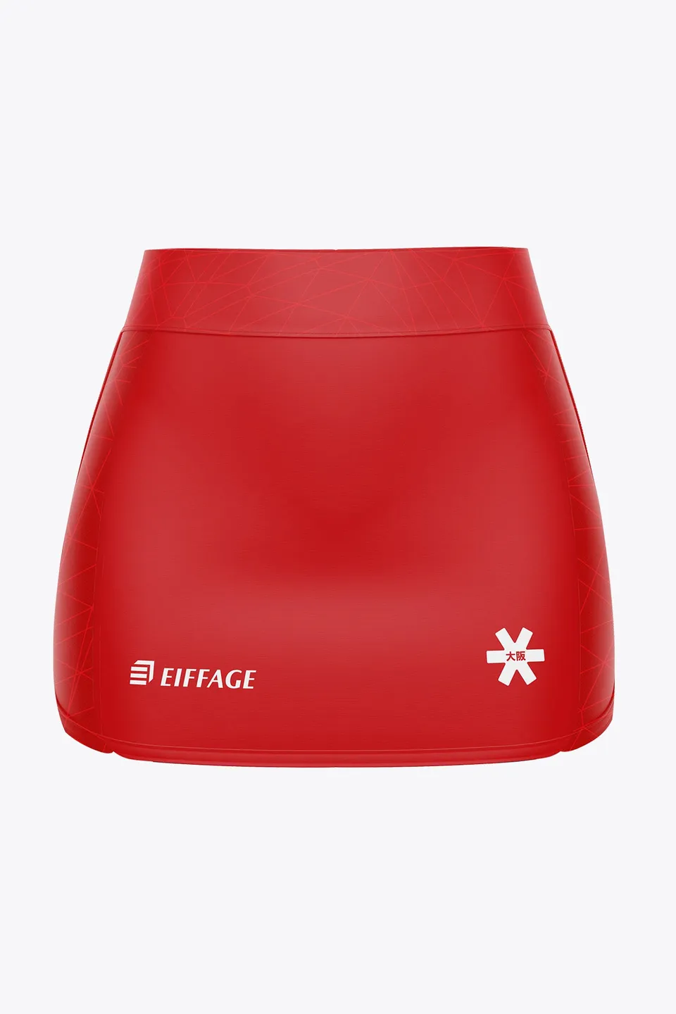 osaka-gonna-pantaloncino-skort-belgio-donna-2026-rosso image 1
